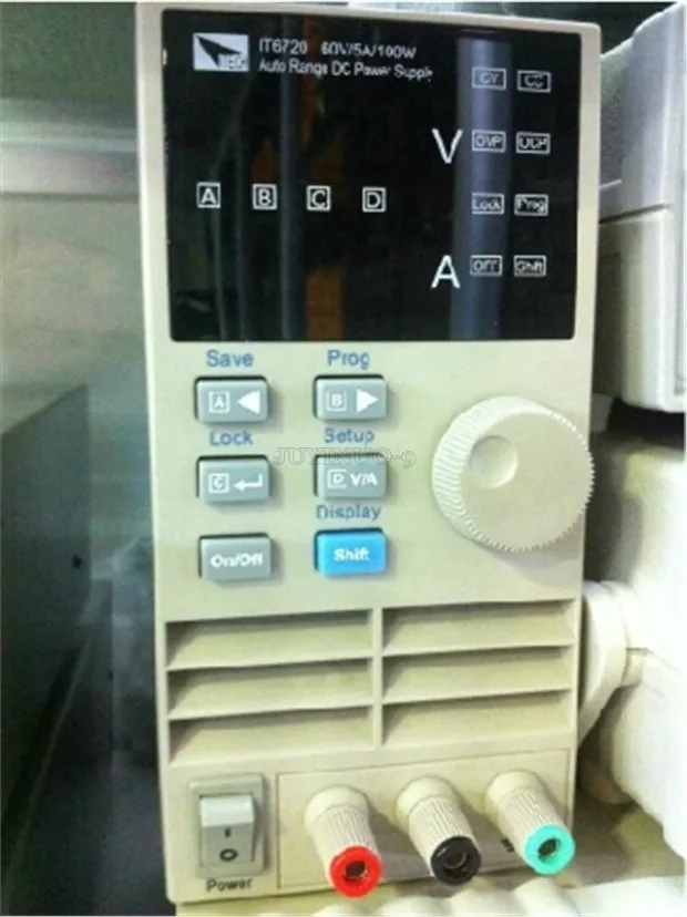 Programmable Dc Power Supply 60V 5A - 1개, 신제품 Itech IT6720 프로그래밍 가능
