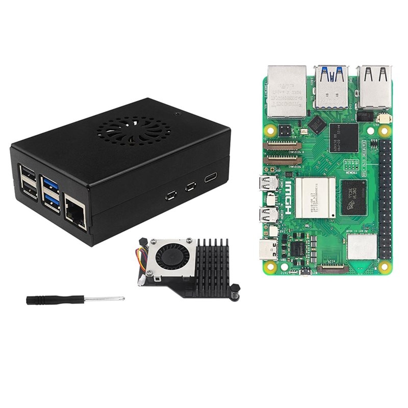Raspberry Pi 5 8Gb Kit - T23C, 라즈베리 파이 5용 이라스텍 스타터