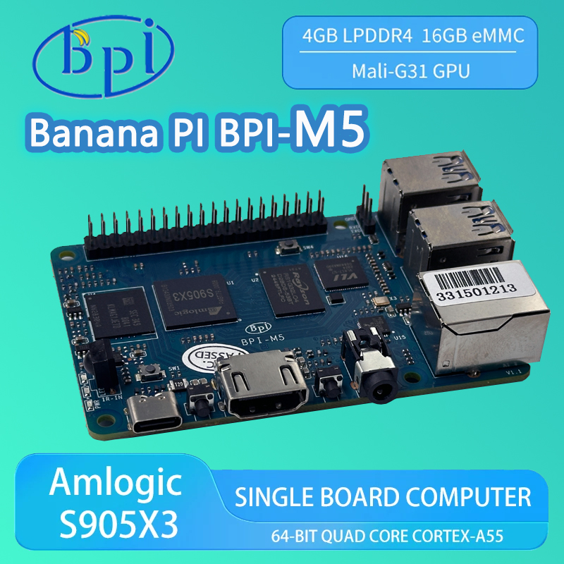 Banana Pi Bpi-M5 - 바나나 PI BPI-M5 4GB LPDDR4 RAM