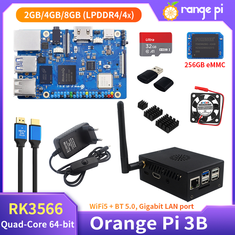 오렌지 파이 3B 8GB 4GB 2GB 램 RK3566 - Khadas Vim4 8Gb 리뷰 및 가격