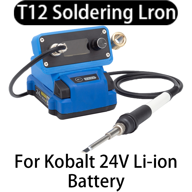 코발트 24V 리튬 이온 배터리용 T12 납땜 스테이션 - Soldering Station T12 Oled 리뷰 및 가격