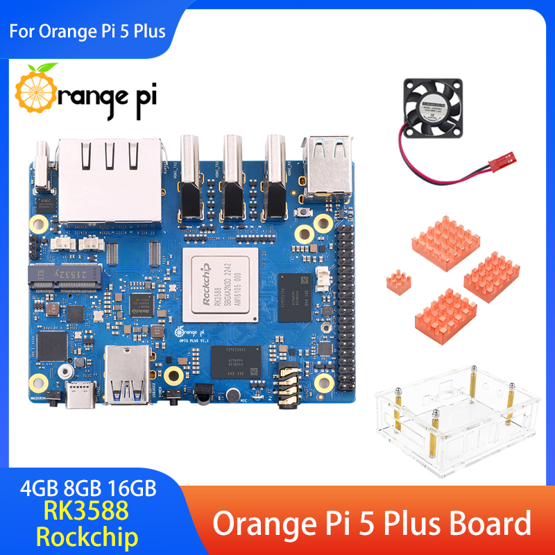 오렌지 파이 5 플러스 보드, 4GB, 8GB, 16G - Orange Pi 5 Plus 16Gb 리뷰 및 가격