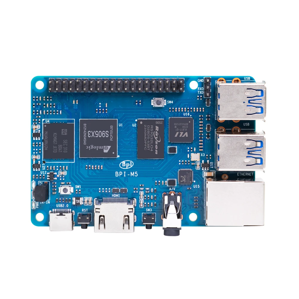바나나 파이 BPI-M5 암로직 S905x3 쿼드 코어 - Banana Pi Bpi-M5 리뷰 및 가격